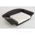 Outdoor Rattan Garden Sun Lounge Pet Bed For Sweety 